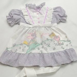 Rare Vintage 1984 Cabbage Patch Kids Dress Girl 2T